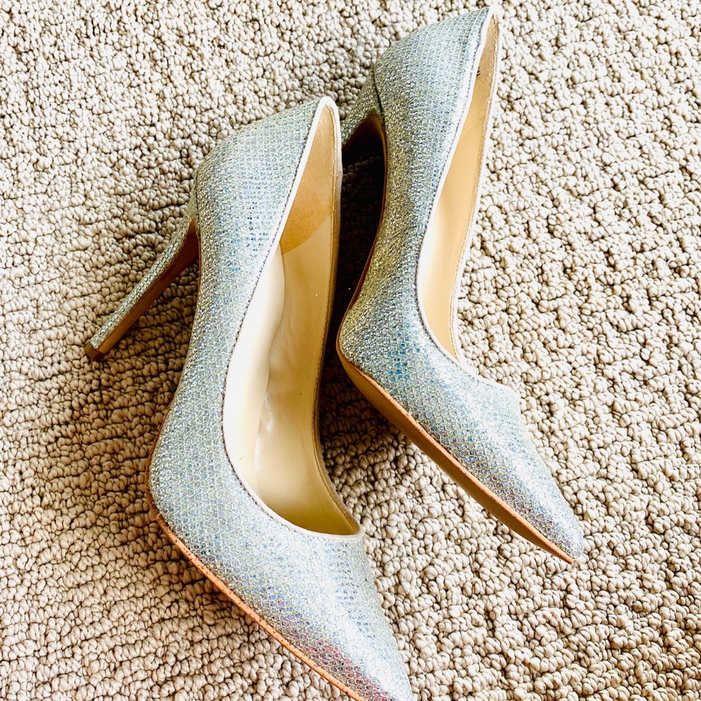 Nine West Glitter Pumps